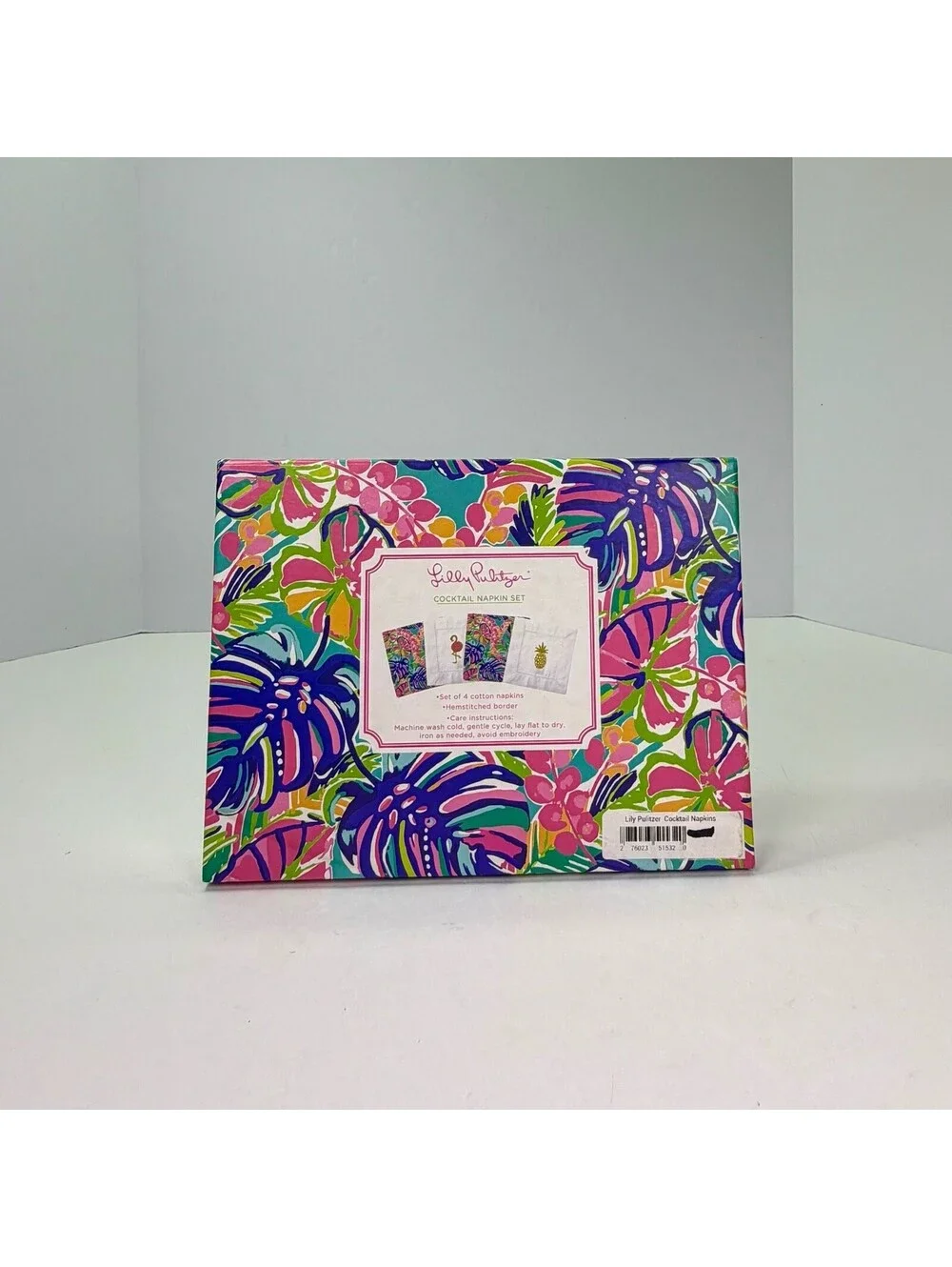 Lilly Pulitzer Exotic Garden Cocktail Napkin Set of 4